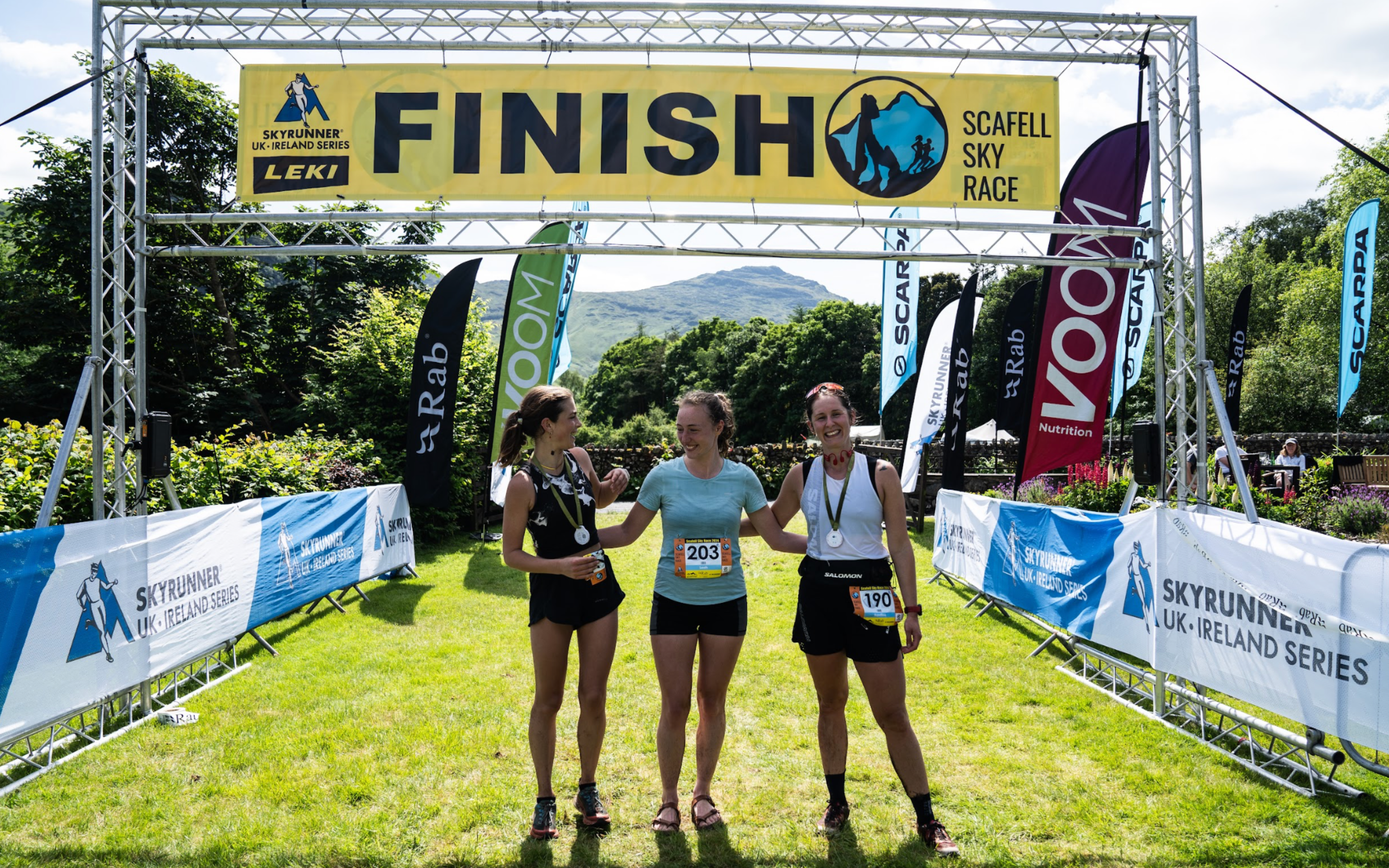 Female 1st, 2nd and 3rd places 2024