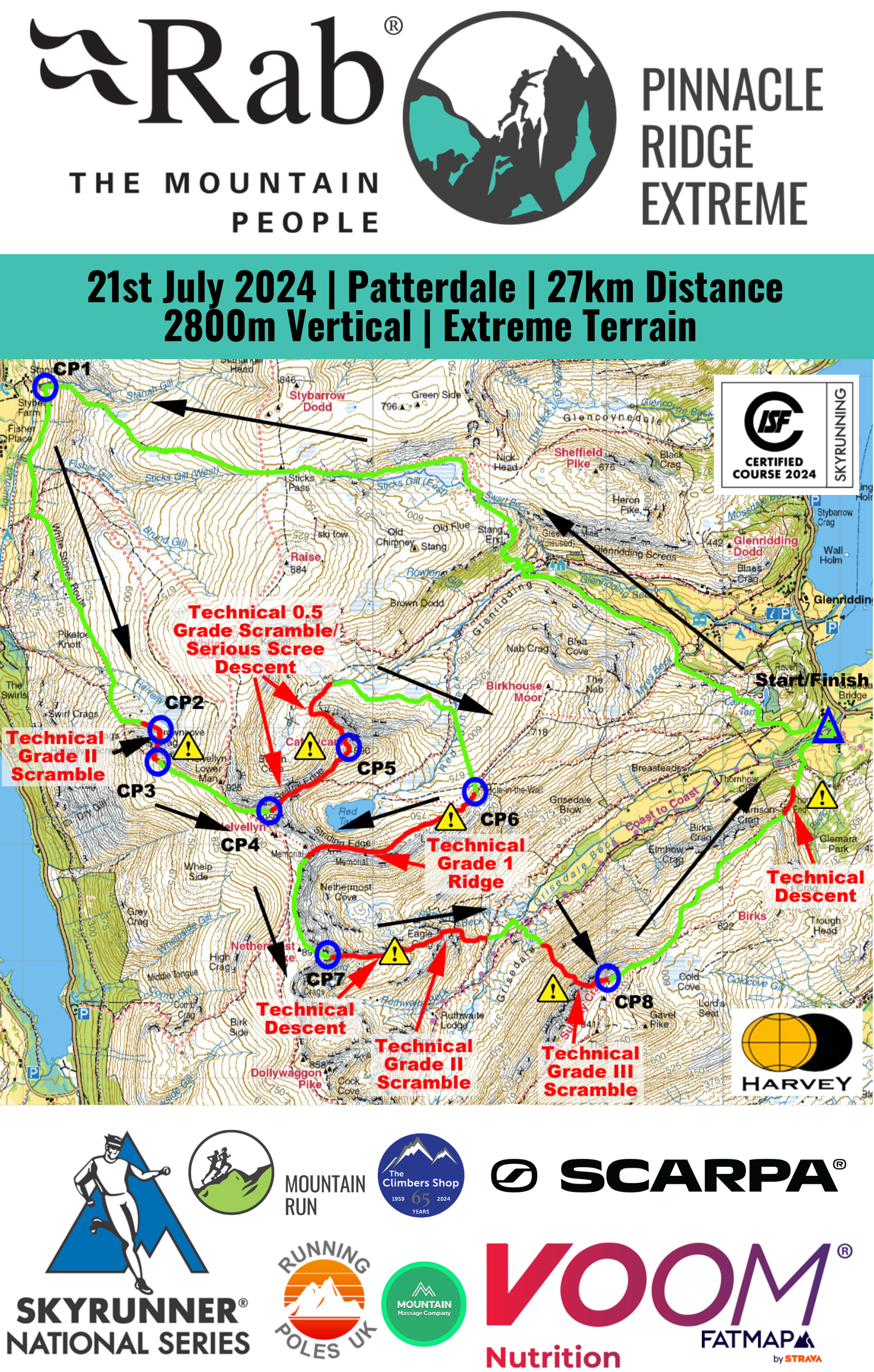 Rab Pinnacle Ridge Extreme 2024