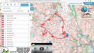 Scafell Sky Race 2021 Open Tracking Link