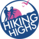 Hiking Highs 2 Colour Blue Pink
